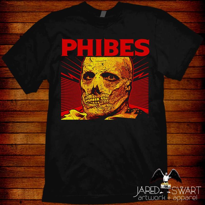 Dr. Phibes T-Shirt Jared Swart Kunstwerk, Limitierte Auflage von JaredSwartArtwork