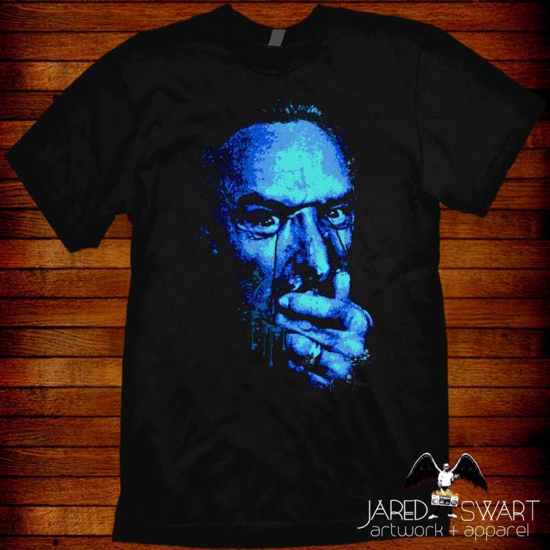 Frank Booth Blaues Samt T-Shirt 80Er Jahre Movie Art T-Shirt von JaredSwartArtwork