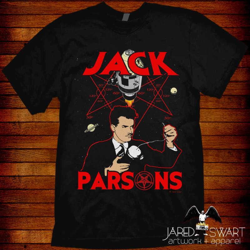 Jack Parsons T-Shirt Mit Jared Swart Motiv von JaredSwartArtwork