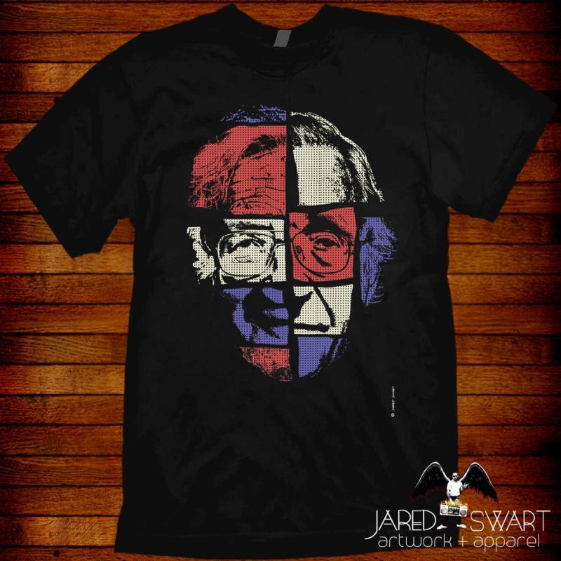 Noam Chomsky T-Shirt Jared Swart Pop Art Serie von JaredSwartArtwork