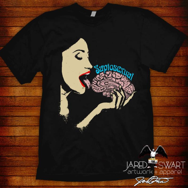 Sapiosexuell T-Shirt Jared Swart Pop Art Design von JaredSwartArtwork