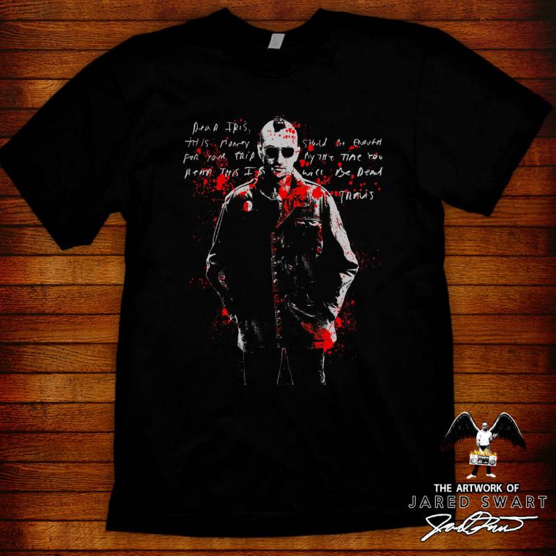 Taxifahrer Designer T-Shirt "Dear Iris" Von Jared Swart S M L Xl 2Xl 3Xl 4Xl 5Xl Auch in Damenpassform S-2Xl Inspiriert 1976 Taxi Fahrer." von JaredSwartArtwork