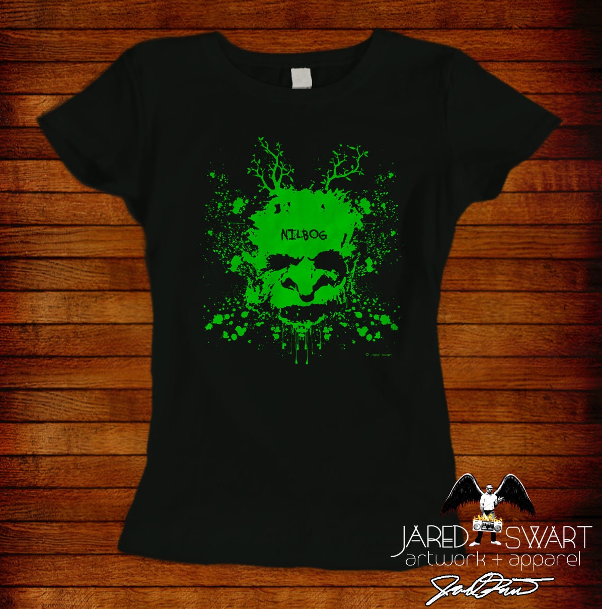 Troll 2 T-Shirt "Nilbog" Original Design Von Jared Swart Inspiriert B-Movie Klassiker Größen S M L Xl 2Xl 3Xl 4Xl 5Xl Auch in Ladies Fit S-Xl ." von JaredSwartArtwork