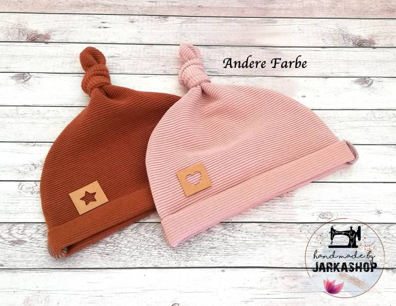 Knotenmütze Aus Ribstrick Jersey Nach Wünsch Mit Namen, Personalisiereung, Babymütze, Mütze, Kindermütze, Leichte Mütze Knotenmütze Aus Ribstrick Jersey Nach Wünsch Mit Namen, Personalisiereung, Babymütze, Mütze, Kindermütze, Leichte Mütze von Jarkashop