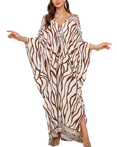 Jarseila Damen Boho Kaftan Strandkleid Maxi Langes Sarong Pareo Vertuschungen Blumenmuster Sommerkleid Strand Bikini Cover Up Beach Dresses #G-Elegante Baumwolle Grün Jarseila Damen Boho Kaftan Strandkleid Maxi Langes Sarong Pareo Vertuschungen Blumenmuster Sommerkleid Strand Bikini Cover Up Beach Dresses #G-Elegante Baumwolle Grün von Jarseila