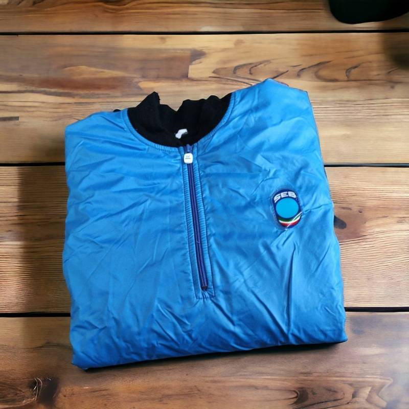 Vintage 70Er Seb Sport Retro Radsport-Tracktop-Jacke Größe 5 von Jas80vintage