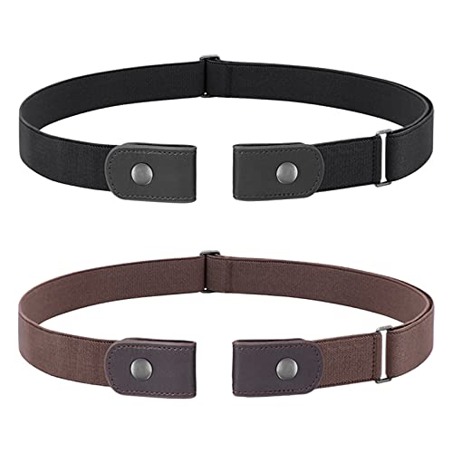 2 Stück Gürtel ohne Schnalle Herren, Elastischer Gürtel Unsichtbare Dehnbarer Justierbar Stretchgürtel Schnallenfreier 3.51 Breit für Jeans Hosen 2 Stück Gürtel ohne Schnalle Herren, Elastischer Gürtel Unsichtbare Dehnbarer Justierbar Stretchgürtel Schnallenfreier 3.51 Breit für Jeans Hosen von JasGood