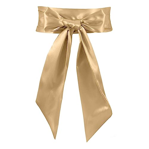JasGood Damen Kleid Schärpe Brautgürtel Hochzeit Party Braut Satin Taillengürtel für Party besondere Anlässe 3,7'' breit, Eine Grösse passt allen JasGood Damen Kleid Schärpe Brautgürtel Hochzeit Party Braut Satin Taillengürtel für Party besondere Anlässe 3,7'' breit, Eine Grösse passt allen von JasGood