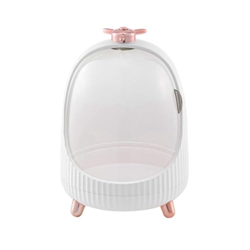 Jasaly Kosmetik-Aufbewahrungs-Organizer - Make-Up-Pinselhalter, Lippenstiftetui, Regal für Hautpflegeprodukte mit Schubladen für Den Schminktisch C von Jasaly