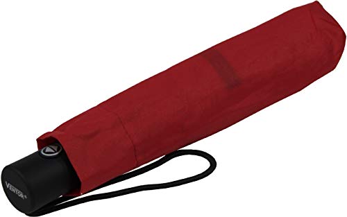 Jasch Damen Taschenschirm Ventor Up & Down Slim Red von Jasch