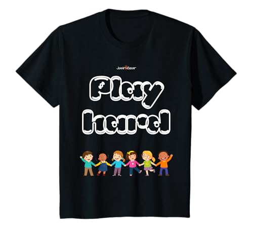 Kinder Spielen Sie hart (Kinder) T-Shirt von Jasir Gear