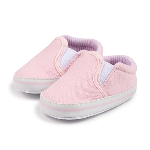 Jaskdconsy Baby Erstlingsschuhe aus weichem Stoff | Leichte und Flexible Lauflernschuhe für drinnen | Niedliche und Bequeme Krabbelschuhe für Babys von Jaskdconsy