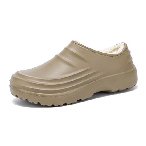 Jaskdconsy Herren Clogs für Haus und Garten | Leichte und bequeme Pantoletten mit rutschfester Sohle | Wasserfeste Gartenschuhe für den Sommer und die Übergangszeit Jaskdconsy Herren Clogs für Haus und Garten | Leichte und bequeme Pantoletten mit rutschfester Sohle | Wasserfeste Gartenschuhe für den Sommer und die Übergangszeit von Jaskdconsy