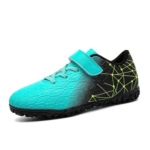 Jaskdconsy Kinder Fußballschuhe für Jungen und Mädchen - Leichte Nockenschuhe für Rasen und Kunstrasen | Robuste Sportschuhe für das Fußballtraining von Jaskdconsy