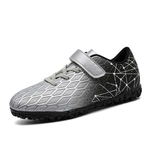 Jaskdconsy Kinder Fußballschuhe für Jungen und Mädchen - Leichte Nockenschuhe für Rasen und Kunstrasen | Robuste Sportschuhe für das Fußballtraining von Jaskdconsy