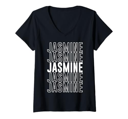 Damen Jasmin T-Shirt mit V-Ausschnitt Damen Jasmin T-Shirt mit V-Ausschnitt von Jasmine Apparel