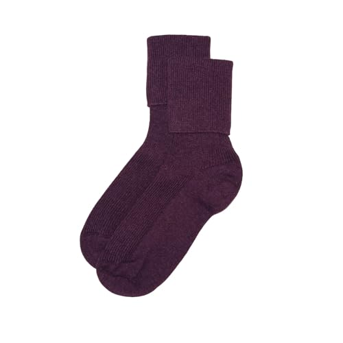 JASMINE SILK Damen Kaschmir Cashmere Socken Lila von Jasmine Silk