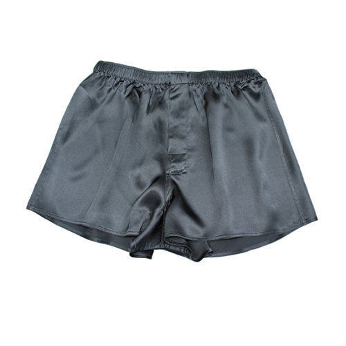 Jasmine Silk Seide Pur Boxer Shorts Boxershorts Schwarz, Black, S von Jasmine Silk