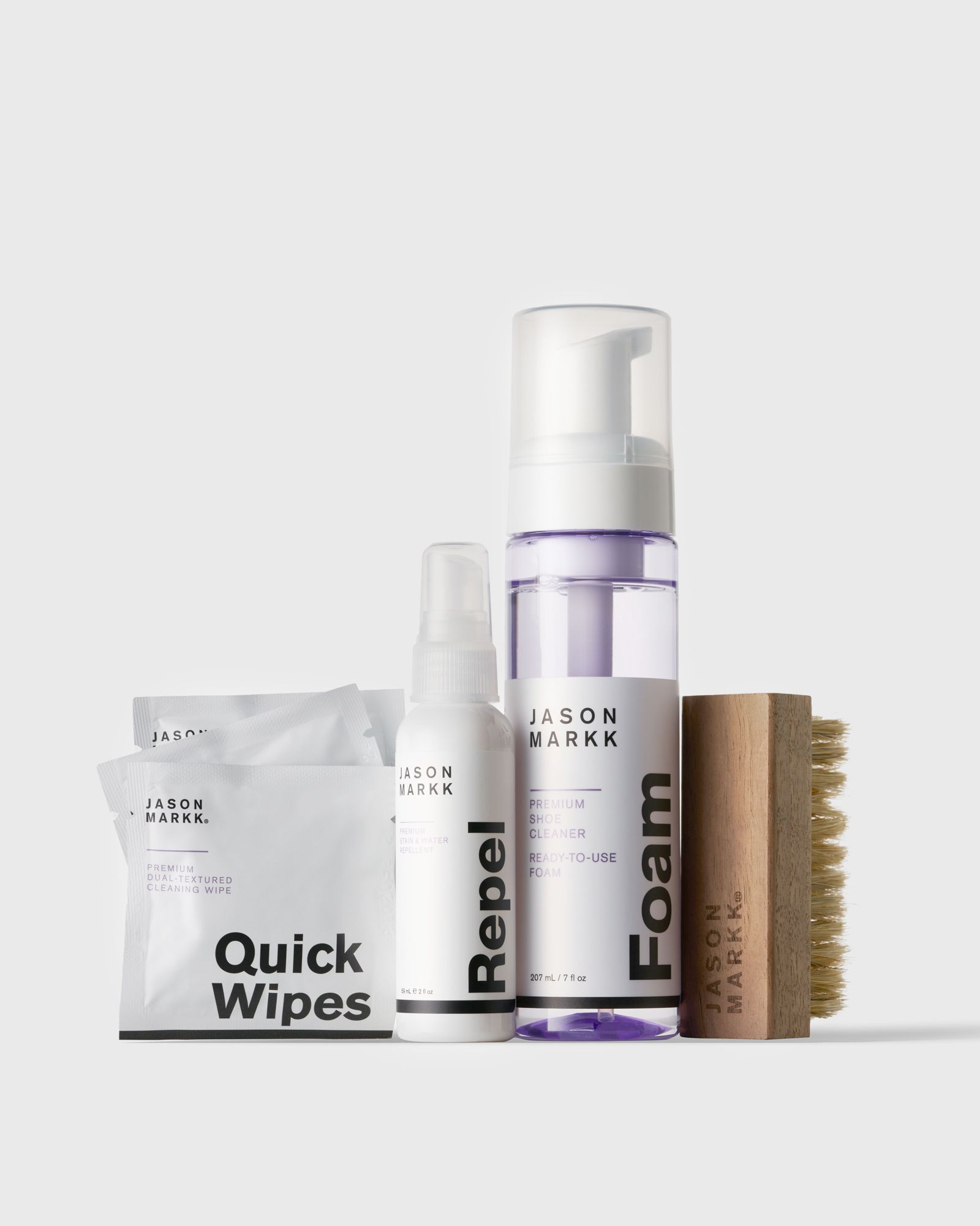 Jason Markk Care Set - 59,1 ml + 207 ml men Sneaker Care white in Größe:ONE SIZE Jason Markk Care Set - 59,1 ml + 207 ml men Sneaker Care white in Größe:ONE SIZE von Jason Markk