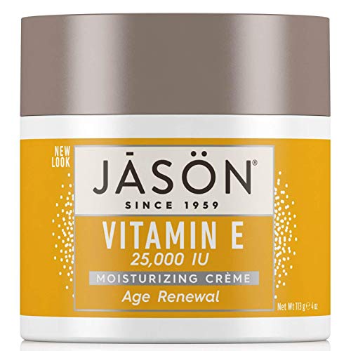 Natural 25,000 I.Vereinigte Vitamin E Alter Erneuerndes Feuchtigkeitsspendend Creme, 4-Unzen Krüge (Packung Von 2) von Jason