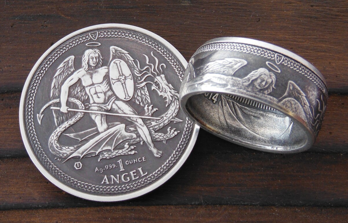 2014 Isle Of Man Engel Aus Silber 2014 Isle Of Man Engel Aus Silber von JasonsWorks