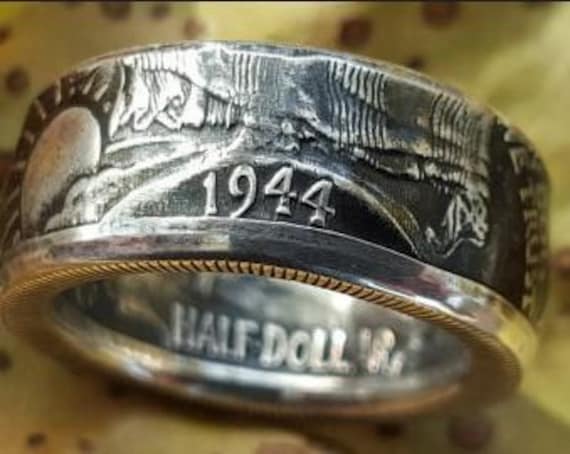 Verkauf 20% Sale - Gehende Freiheit Silber Münzring Verkauf 20% Sale - Gehende Freiheit Silber Münzring von JasonsWorks