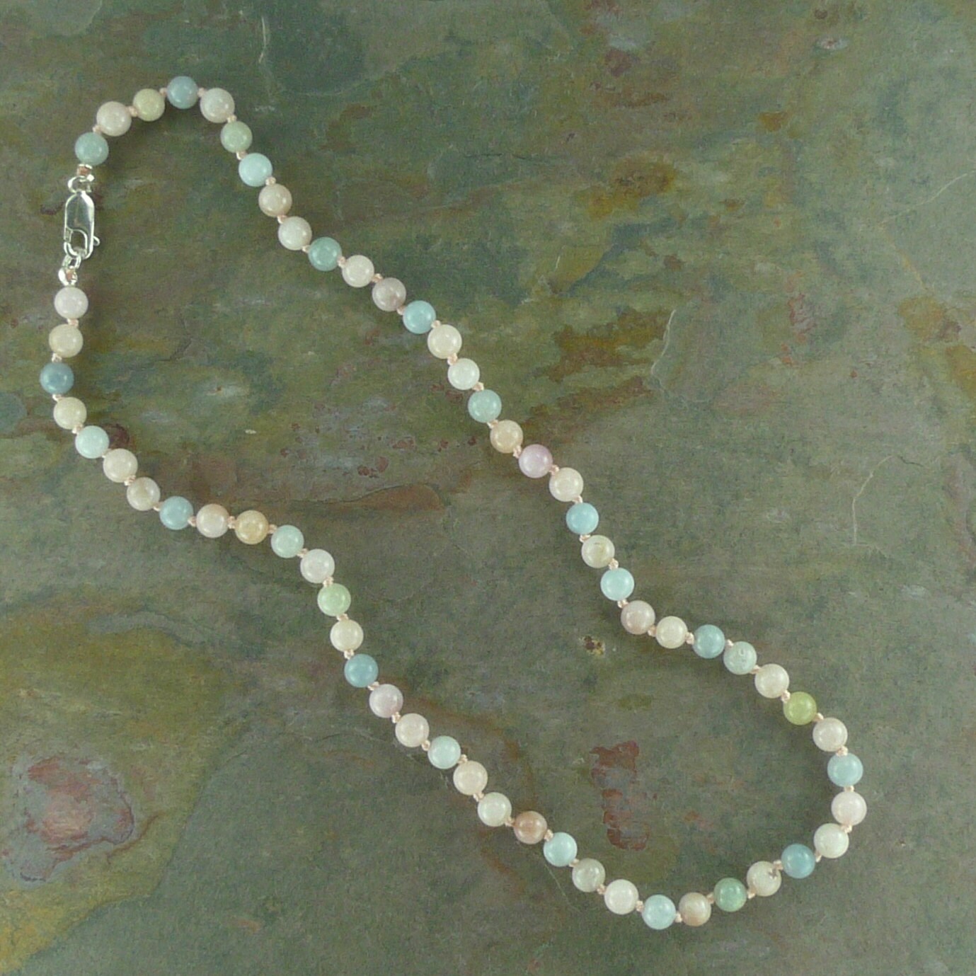 Aquamarin | Mehrfarbig Chakra Halskette Alle Natürlichen Halbedelsteine Heilung Metaphysical Aquamarin | Mehrfarbig Chakra Halskette Alle Natürlichen Halbedelsteine Heilung Metaphysical von JaspersJewels