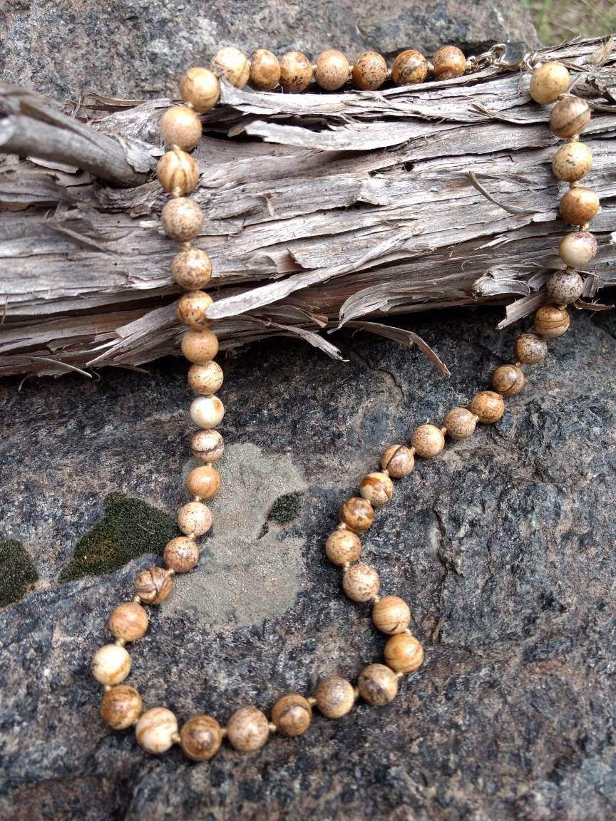 Bild Jasper Chakra Halskette Alle Natürlichen Halbedelsteine Heilen Metaphysical Bild Jasper Chakra Halskette Alle Natürlichen Halbedelsteine Heilen Metaphysical von JaspersJewels
