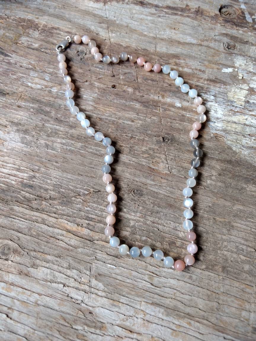 Mondstein | Multi Chakra Halskette Alle Natürlichen Halbedelsteine Heilmetaphysical Mondstein | Multi Chakra Halskette Alle Natürlichen Halbedelsteine Heilmetaphysical von JaspersJewels
