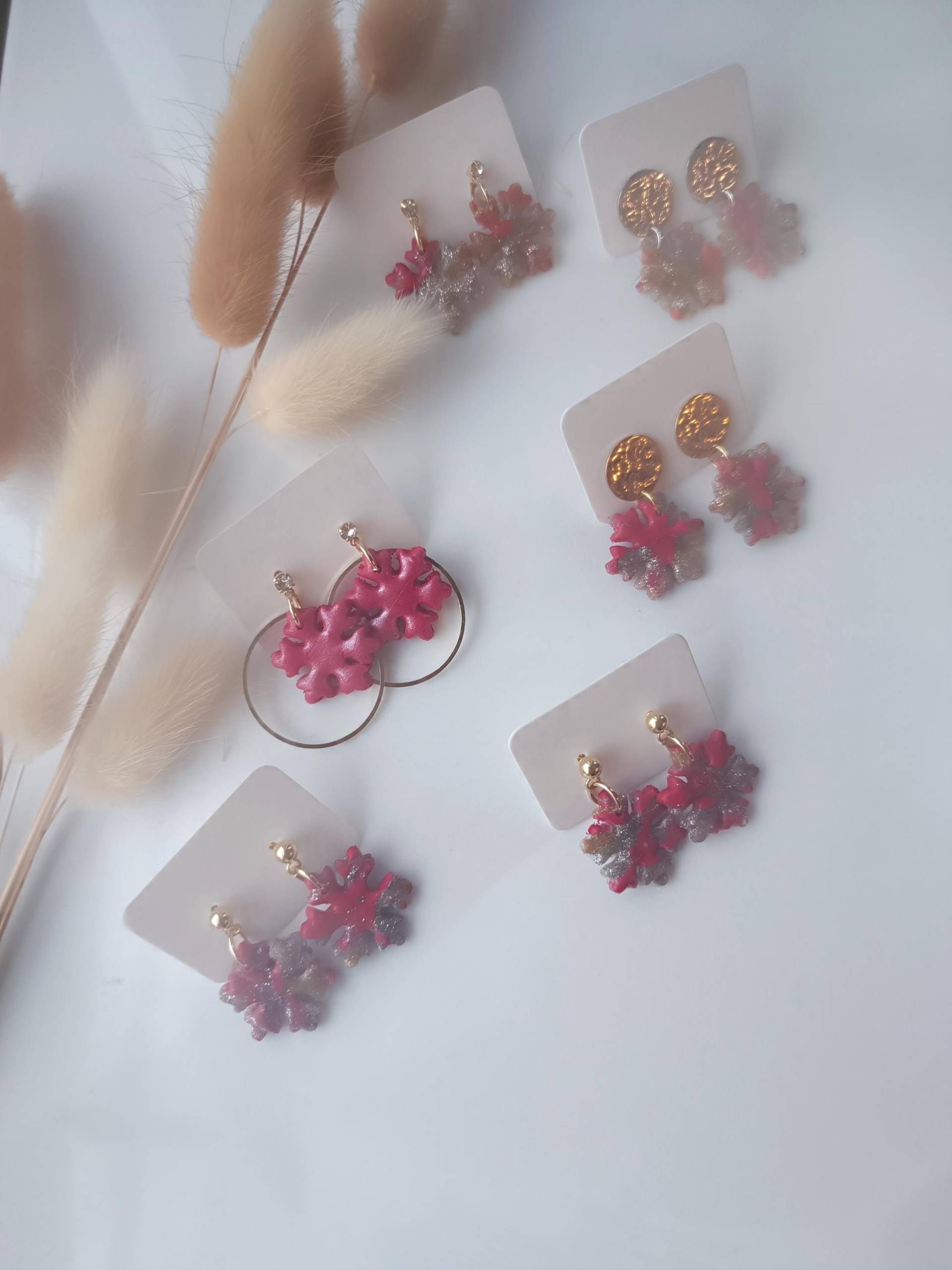 Ohrstecker Snowflakes Ohrstecker Snowflakes von JasuviDesign