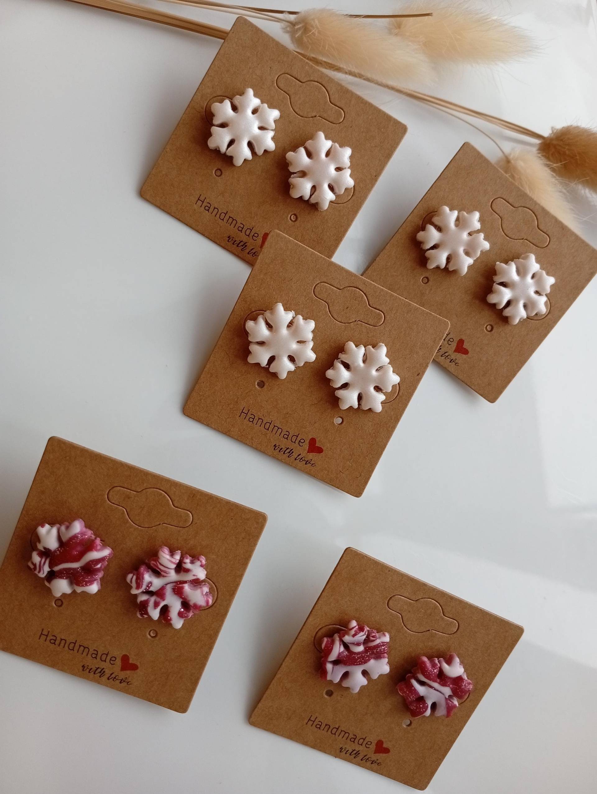 Ohrstecker Snowflakes Ohrstecker Snowflakes von JasuviDesign