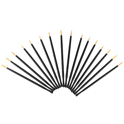 100 Stück Einweg-Eyeliner-Pinsel, Harter Kopf, Flüssiger Eyeliner-Pinsel, Lidschattenpinsel, Make-up-Werkzeug von Jauarta