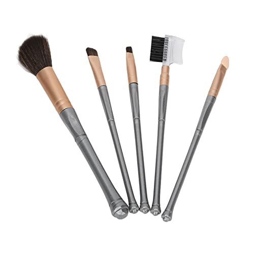 Jauarta 5-teiliges Make-up-Pinsel-Set, Loses Puder, Wimpern, Lidschatten, Augenbrauen, Kosmetikpinsel, Werkzeug-Set für Frauen und Mädchen von Jauarta