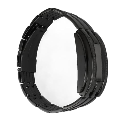 Jauarta Dual Line Binary Watch Digital Blue LED Alloy Binary Fashion Armbanduhr Studenten Paare Schwarz von Jauarta