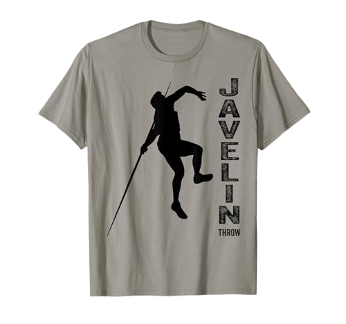 Vintage Javelin Throw Lovers Javelin Throw Man Silhouette T-Shirt Vintage Javelin Throw Lovers Javelin Throw Man Silhouette T-Shirt von Javelin Throw