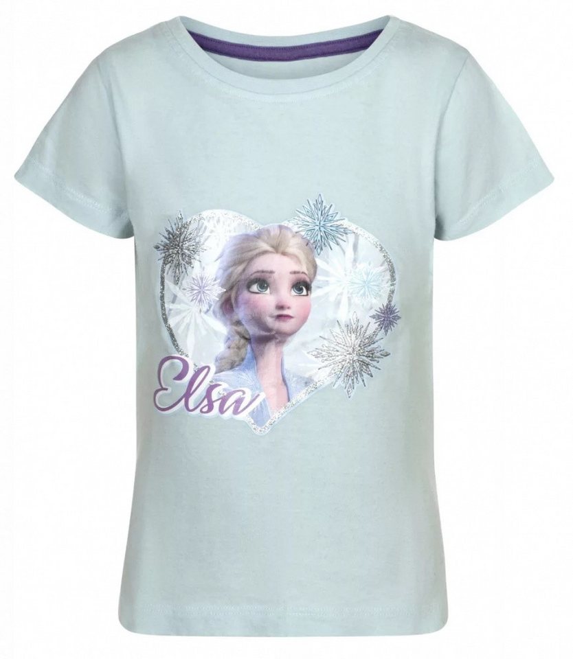 Javoli.com Print-Shirt Die Eiskönigin Elsa Mädchen T-Shirt mit Print – Sommer Kurzarmshirt von Javoli.com