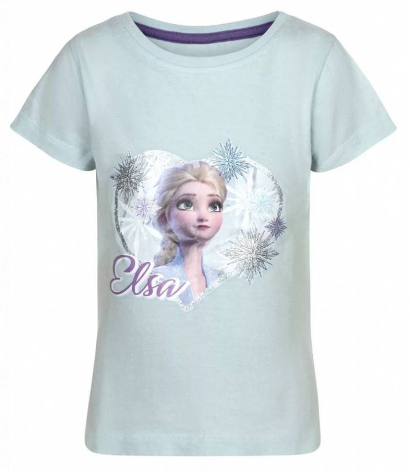 Javoli.com Print-Shirt Die Eiskönigin Elsa Mädchen T-Shirt mit Print – Sommer Kurzarmshirt von Javoli.com