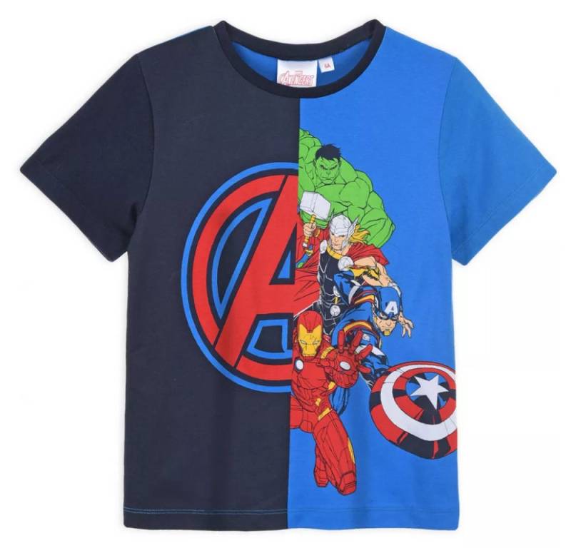Javoli.com T-Shirt Avengers Team Kinder-Shirt blau kurzarm aus 100% Baumwolle von Javoli.com