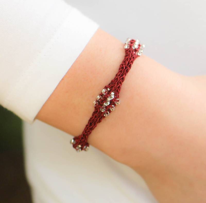 Diy Knitting Kit - Kaitlyn Armband Kit Diy Knitting Kit - Kaitlyn Armband Kit von JavoriDesigns