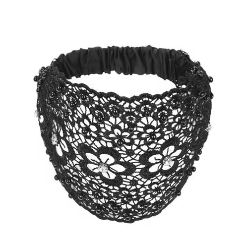 Ausgehöhltes Perlenhaarband für Damen, französischer Halber Hut, Haarreif, elegantes Abendkleid, Stirnband, formelle Party-Kopf-Accessoires von Javoryxh