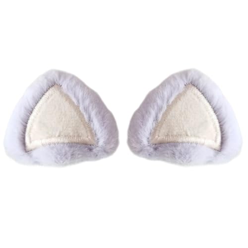 Cartoon-Plüsch-Ohren, Stirnbänder, Zubehör, schöne Tier-Kopfbedeckung, verstellbar, haariger Haarschmuck für Damen und Jugendliche von Javoryxh