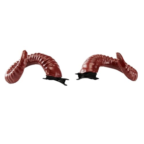 Dark Series Cosplay Kostüm Hexe Schaf Haarnadel Floral Sheep Haarstyling für Live-Show-Haarspange Blumenhexe von Javoryxh