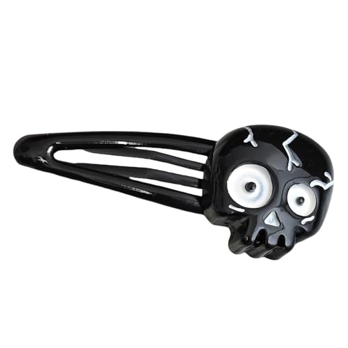 Einzigartige Schädel Designs Haarnadel Bequeme Haarteile Dekoration Cosplay Kopfbedeckung Ornament für trendige Personen von Javoryxh
