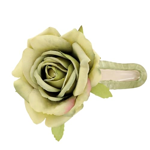 Elegante Haarspange mit Rosenblüten und modischen Designs, ideal für Strandausflüge, Reisen, Musikfestivals und lässige Veranstaltungen von Javoryxh