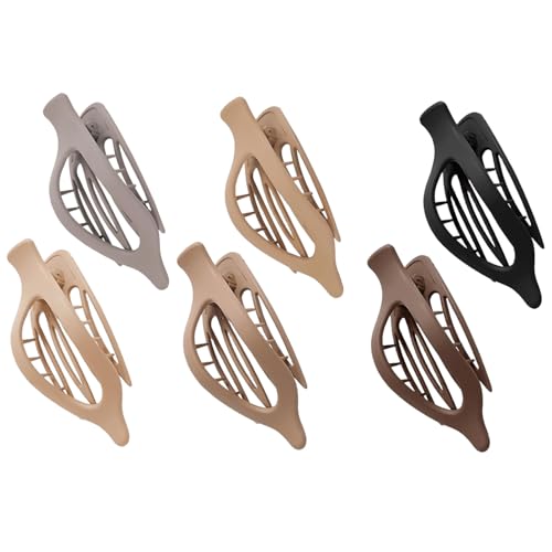 Große Haarspangen für Damen, starker Halt, Halloween-Haarnadel-Zubehör für verschiedene Anlässe, 6 Stück von Javoryxh