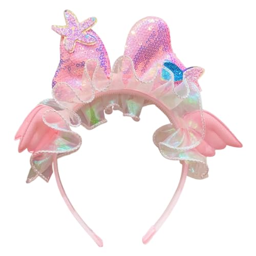 Javoryxh Glitzerndes Party-Stirnband für Erwachsene und Kinder, Cartoon-schimmerndes Haarband, Geburtstagsparty, Haarreif, Bühnenshow-Kopfschmuck von Javoryxh