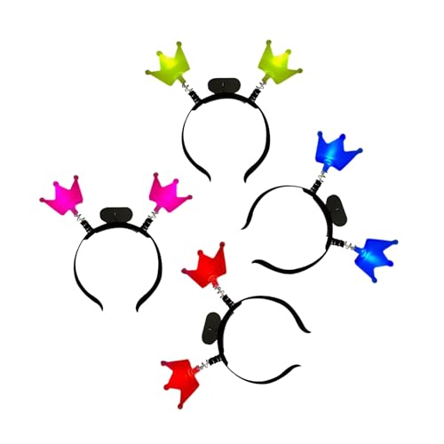 Javoryxh New Year Star Fashion Head Hoop Festive Hair Ornament Versatile Styling Tool For Children Adults Photo Props von Javoryxh