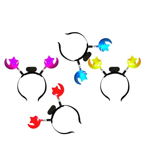 Javoryxh New Year Star Fashion Head Hoop Festive Hair Ornament Versatile Styling Tool For Children Adults Photo Props von Javoryxh