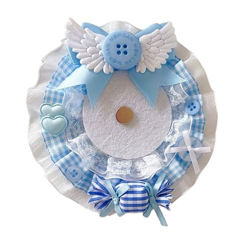 Javoryxh Youthful Lace Button Badge Stand Sweet Lace Button Candy Badge Display Holder for Fashionable Jewelry Presentation von Javoryxh