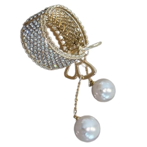 Langlebige Haarspange für Damen, stilvoll, vielseitig, kleine Quasten, Klauen-Clip für Hochzeitsfeier Langlebige Haarspange für Damen, stilvoll, vielseitig, kleine Quasten, Klauen-Clip für Hochzeitsfeier von Javoryxh